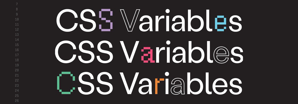 murat_purc's tweet image. A user’s guide to CSS variables.

(via increment.com/frontend/a-use…)

#css #webdesign #cssvariables