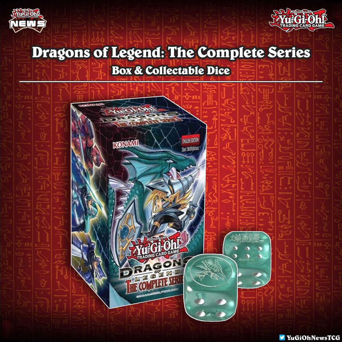The Complete Series Dragons Of Legend PRE-COMMANDE Yu-Gi-Oh! 