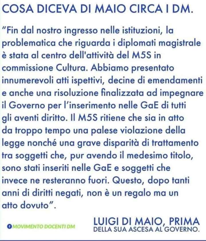 AquilinoAQ's tweet photo. @Montecitorio Incredibile vigliaccata del #M5S che ha rinnegato tutte le sue azioni parlamentari della passata legislatura a favore dei #DiplomatiMagistrale e della #Giustizia.
Non c'è #Istruzione e #Cultura senza #Giustizia ed è la #Giustizia la vera emergenza ANCHE nella scuola.
#DMinGaE https://t.co/ikhR3swNte