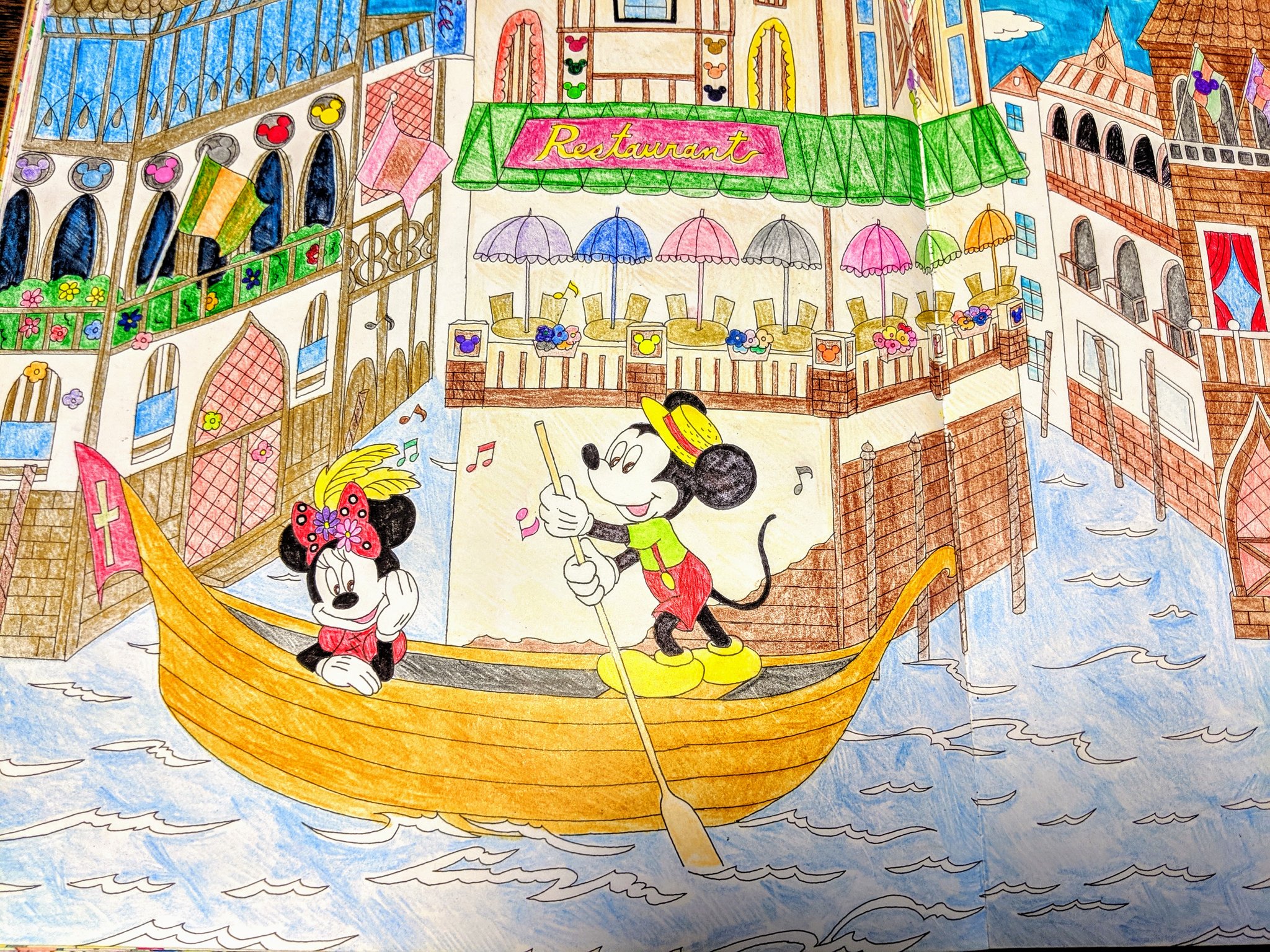 旅するディズニー塗り絵 Twitter Search Twitter