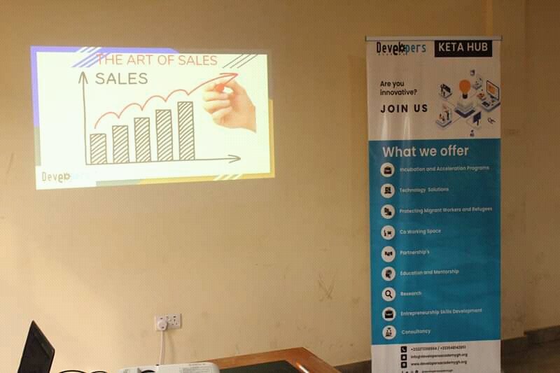 MarteySimeon's tweet image. As part of  #developersacademy Entrepreneurship Skills Development in the Volta and Oti regions of Ghana, we had a one on one interview with the Anloga District Chief Executive #HonSethYormewu on the impact of our #IncubationProgram in strengthening the Volta and Oti regions.