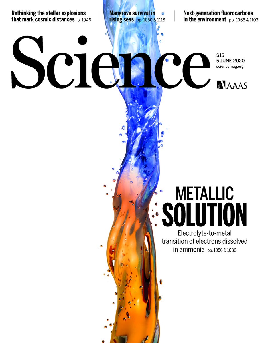 IOCB Prague (@iocbprague) on Twitter photo How is a metal formed? An int. team led by Pavel Jungwirth #IOCBPrague has mapped at the molecular level the electrolyte-to-metal transition in alkali metal–liquid ammonia solutions and earned cover page in <a href="/ScienceMagazine/">Science Magazine</a>.
uochb.cz/en/news/182/ho…
doi.org/10.1126/scienc… How is a metal formed? An int. team led by Pavel Jungwirth #IOCBPrague has mapped at the molecular level the electrolyte-to-metal transition in alkali metal–liquid ammonia solutions and earned cover page in <a href="/ScienceMagazine/">Science Magazine</a>.
uochb.cz/en/news/182/ho…
doi.org/10.1126/scienc…