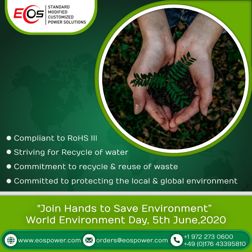 EOS_Power's tweet photo. It's not yours, It's not mine, It's Ours. So Protect your mother who, nourish you. EOS Power supports World Environment Day! #worldenvironmentday #protect #fridaymotivation #eos_power https://t.co/ENQAPF9te5