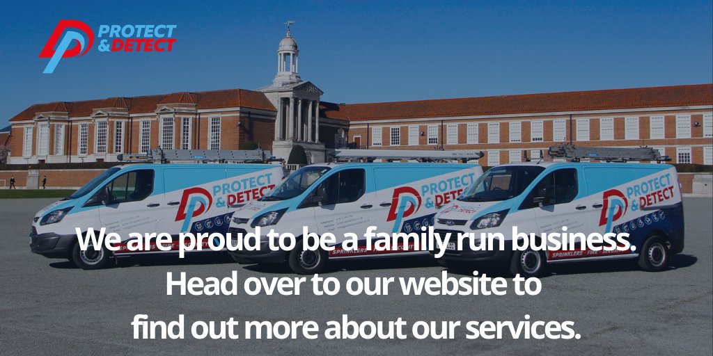 Protect_Detect_'s tweet image. We are a family run business that is dedicated to delivering a personal service to each of our clients. Head to our website for more information on our fire, security and sprinkler installations!

protectanddetect.co.uk

#ProtectandDetect #FireProtection #SecurityInstallations