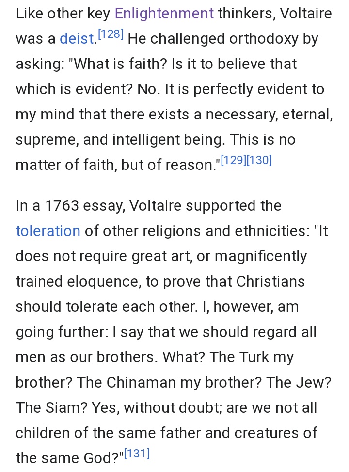 26. continuedWhy would Q speak in favor of the Age of Enlightenment and the "Thinkers" of that era and their hatred for Christianity?Is that why at currently 4,421 drops he has never mentioned Jesus even once?Thanks  @GraceAlijah for showing me this drop.