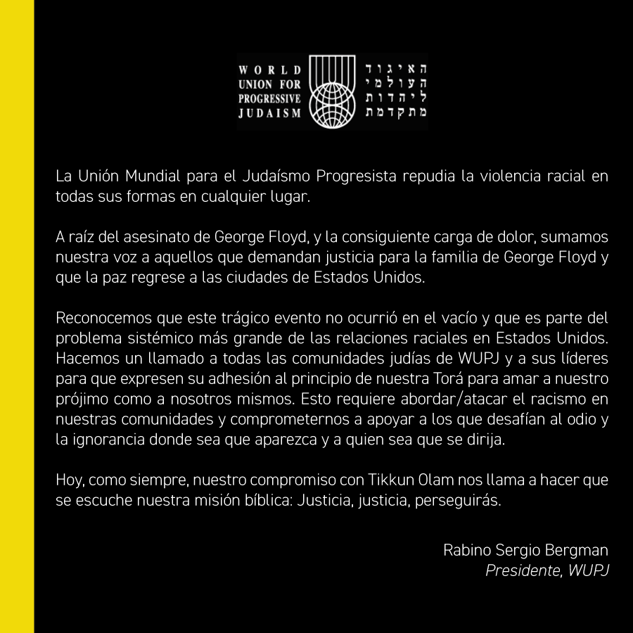 <a href="/sergiobergman/">Sergio Bergman</a> <a href="/WUPJudaism/">World Union for Progressive Judaism</a>