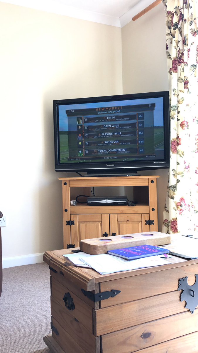 Afternoon sorted, this is quiet impressive from @itvracing broadcasting from presenters homes! #poweroftechnology