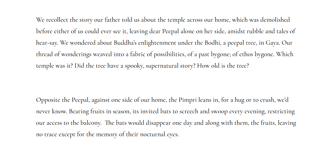 Dhindora1's tweet photo. "On 24th March 2020, 10:00 a.m., parakeets called through the balcony door streaming in sunlight and breeze."

On the occasion of #WorldEnvironmentDay2020 and in accordance to this year's theme #TimeForNature , read our piece 'Two Sisters'. 

Link- https://t.co/FOwMmbLQz1 https://t.co/ORHKgUe49X