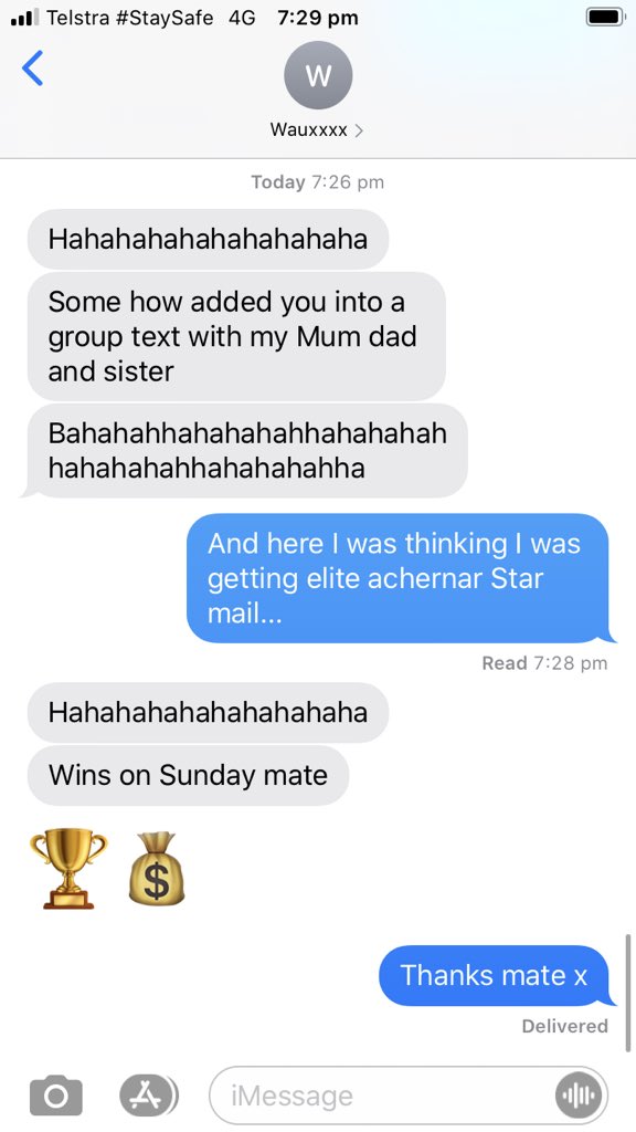 katpeeffe's tweet photo. Not only did I accidentally get a cute baby video, also got the winner of the Swan Hill cup 🏅🤞 #waux #achernarstar https://t.co/9vSFL0GRTT