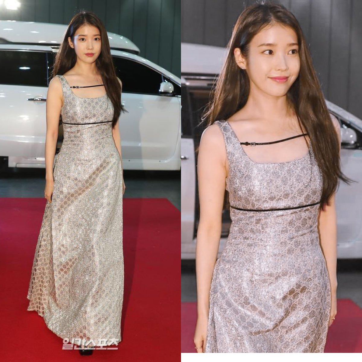 TabassumMuneera's tweet photo. #BaeksangArtsAwards2020 red carpet IU🐥💜 #IU #LeeJiEun #leejieunbestactress https://t.co/B9pwZv3WdP