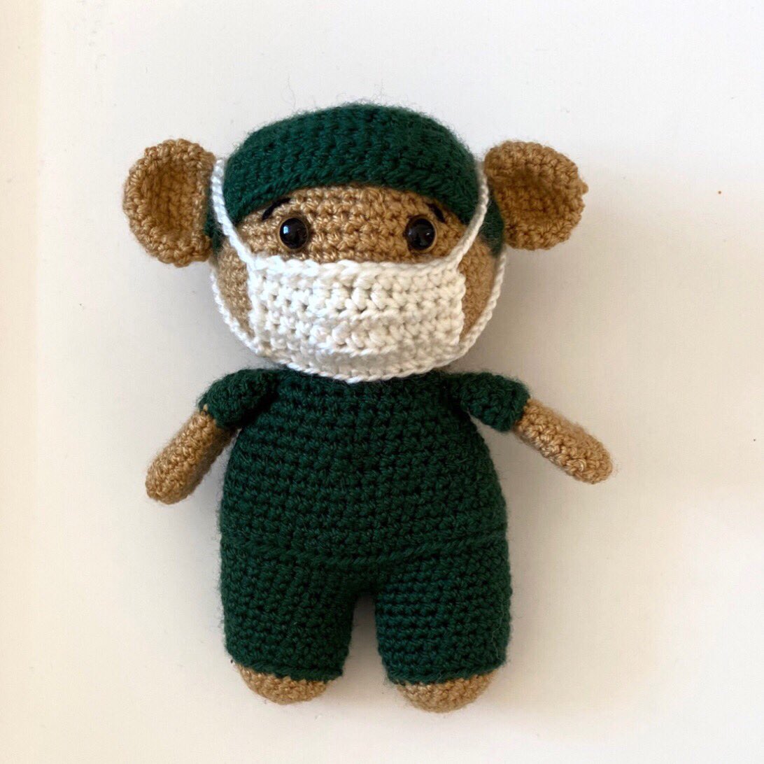 AMaisieCreation's tweet photo. Been making these lovely NHS bears 😊
£12 each, free UK 2nd class post, fully CE tested ❤️🐻 https://t.co/YeowLfsR7b