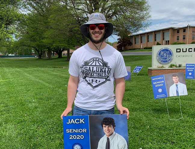 DuchesneHS's tweet photo. ⭐️SENIOR SPOTLIGHT⭐️
Jack Allison will be attending Benedictine College, majoring in Nursing. He was part of the A+ Program.
About Jack:
1. He played DHS football, baseball, track and field
Read more: https://t.co/pnWuaZKxdi
#DHSclassof2020 #seniors #foreverpioneers https://t.co/mrFhkBFrCZ