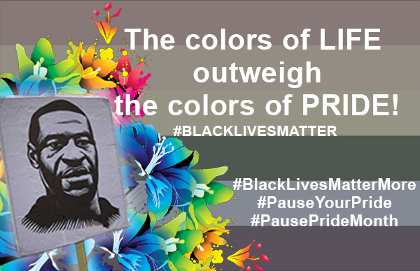 MrNewton2's tweet photo. Solidarity with my friend George Floyd
#PauseYourPride #BlackLivesMatter https://t.co/dCUukV9AtQ