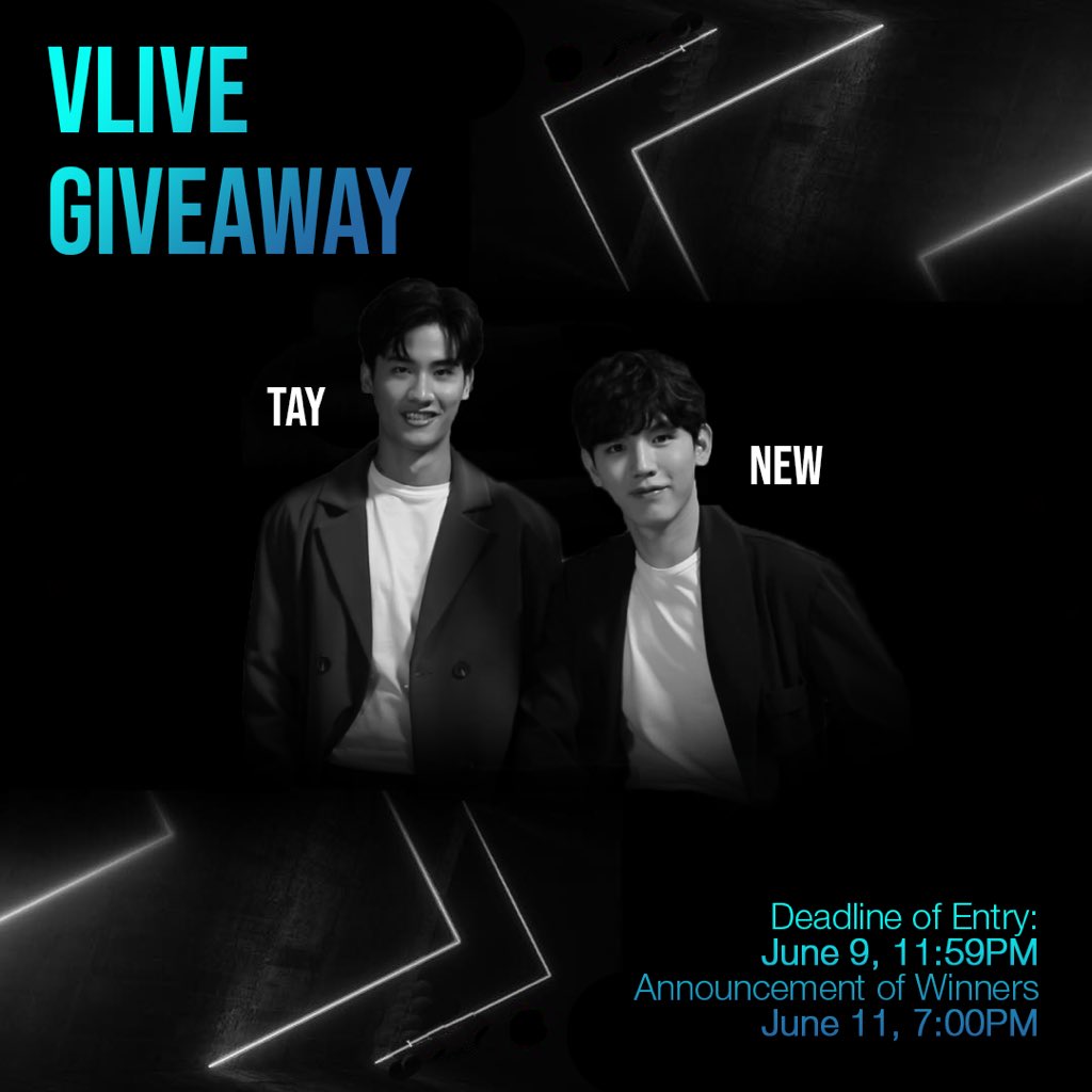 meraki_j's tweet photo. ‼️ #GlobalLiveFMxTayNew Giveaway

Hello~ @yourenthusiast and I decided to give away one account for the TayNew Fanmeet on June 13.

We will be selecting two winners to share this account. Check the details below and reply your answer to this tweet. Good luck! 💙💕 https://t.co/T8DAoUv7Nj