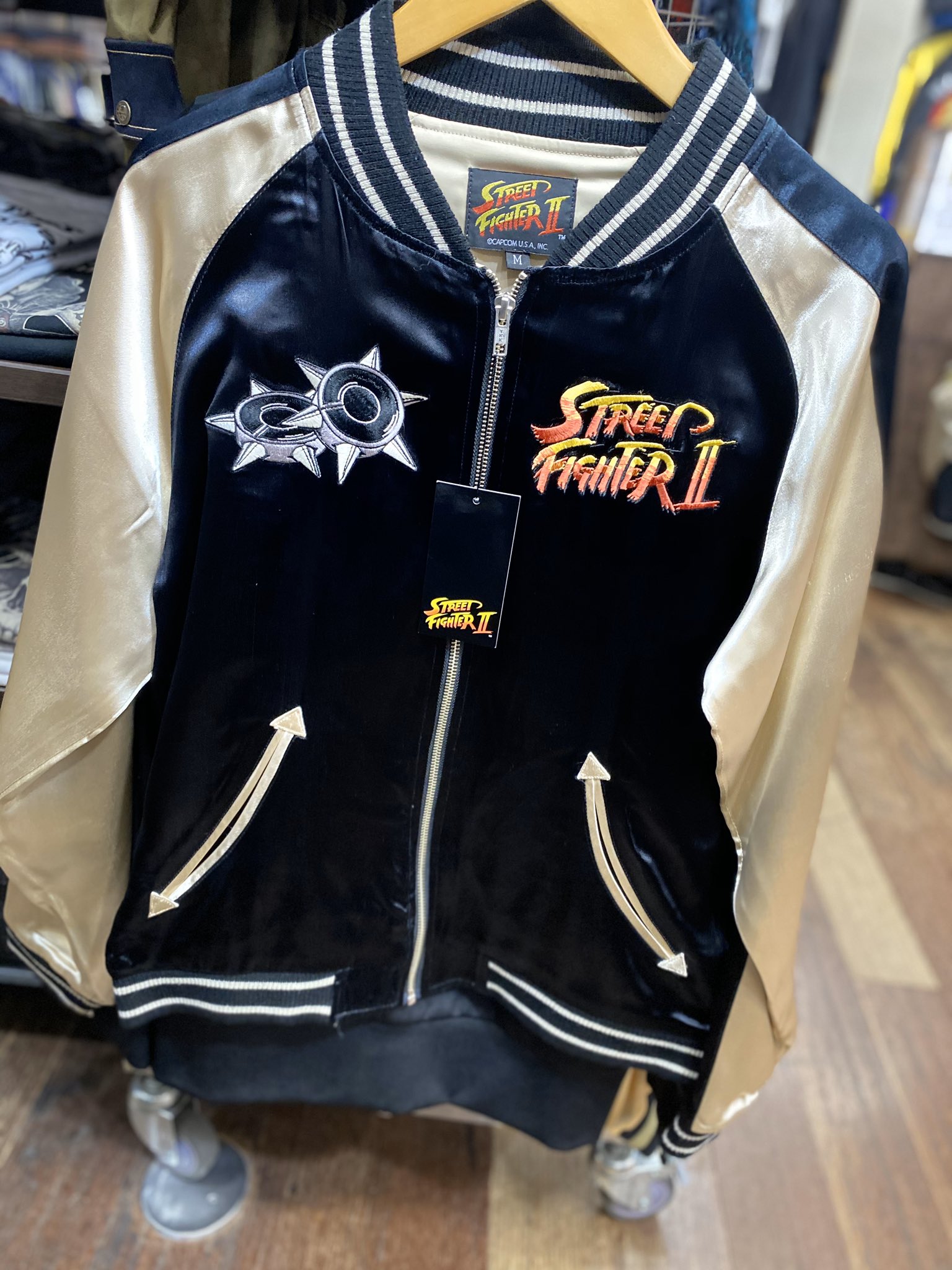 ストリートファイター スカジャン 楽天市場】ストリートファイター6 リバーシブル スカジャン／MA-1
