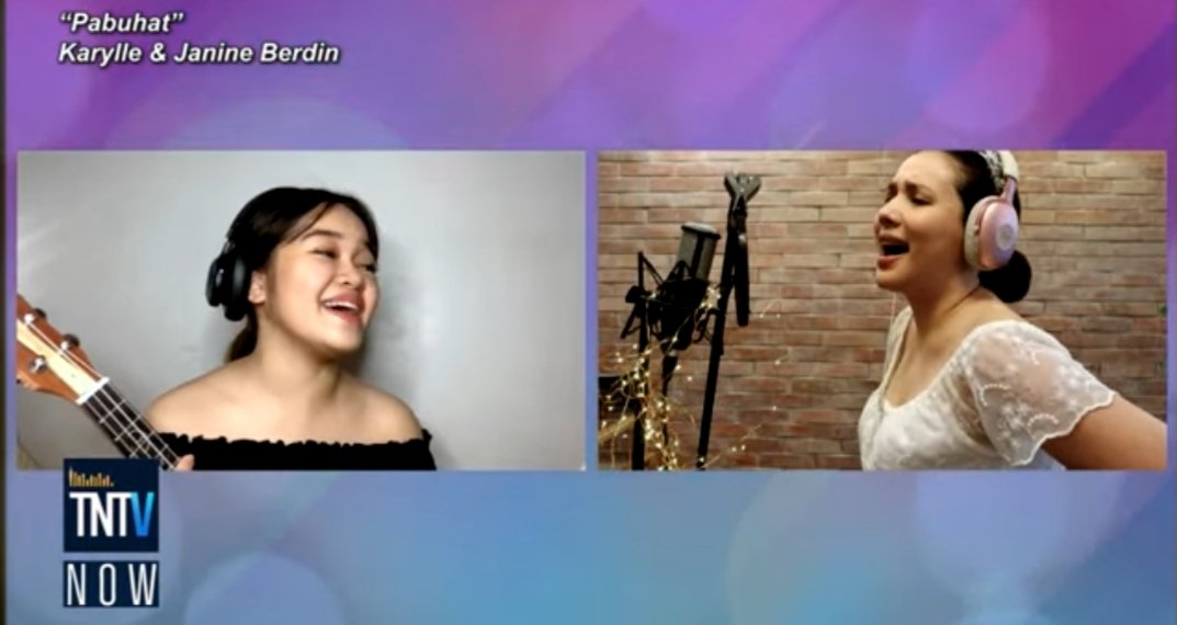 Myls044's tweet photo. Pabuhat || @anakarylle and @THEJANINEBERDIN💚💚💚

#TNTNow 
https://t.co/RJLBfOiHdg https://t.co/Oer7pF27bD