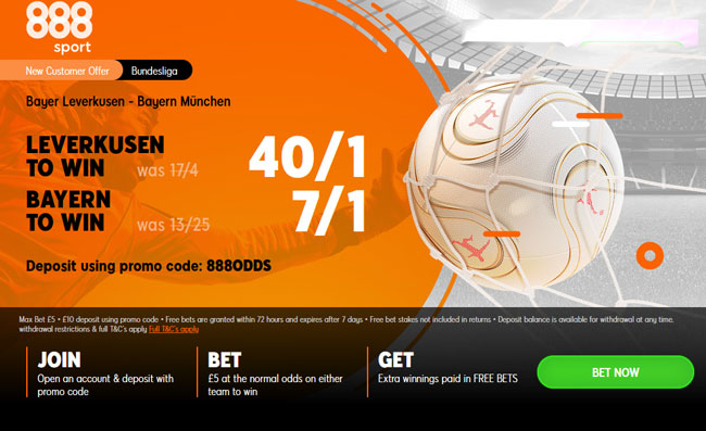 888 Sport Enhanced Odds