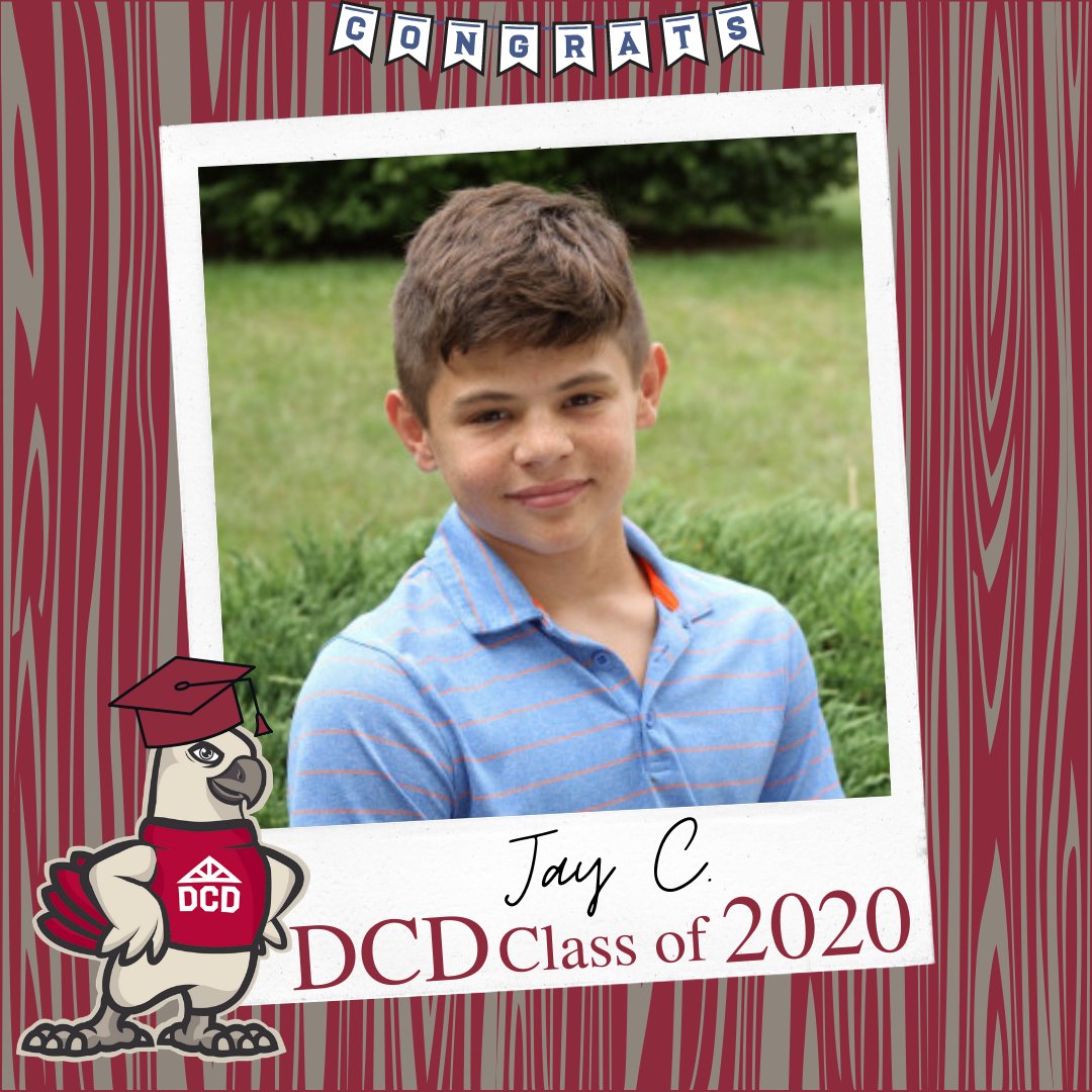 dcds1903's tweet photo. Congrats, Jay! Just yesterday you were in the nest, just learning how to fly. Now it's time to spread your wings and head for the sky.#dcdclassof2020 #dcd #dcdalumni #dcdhawks #dcdstaysconnected https://t.co/WyqLiCFbO9