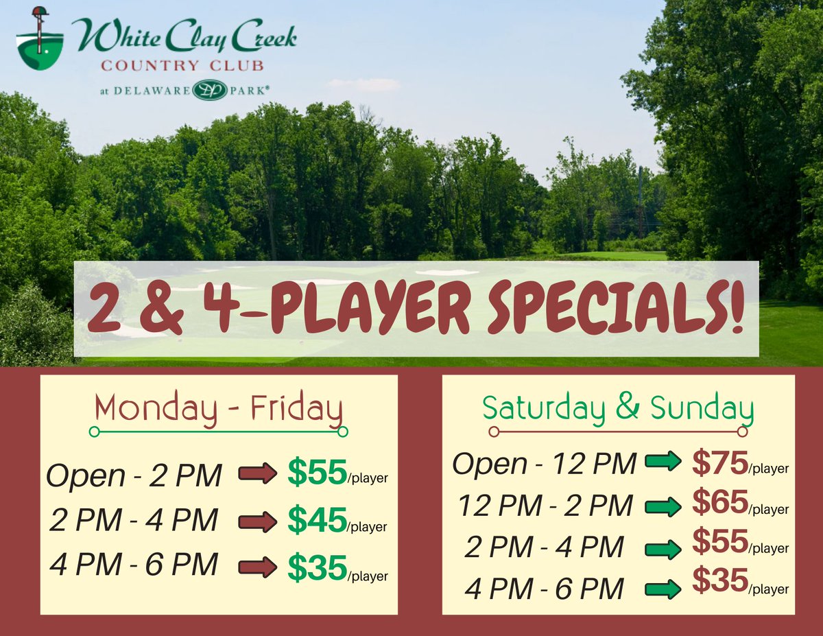 White Clay Creek CC tweet media