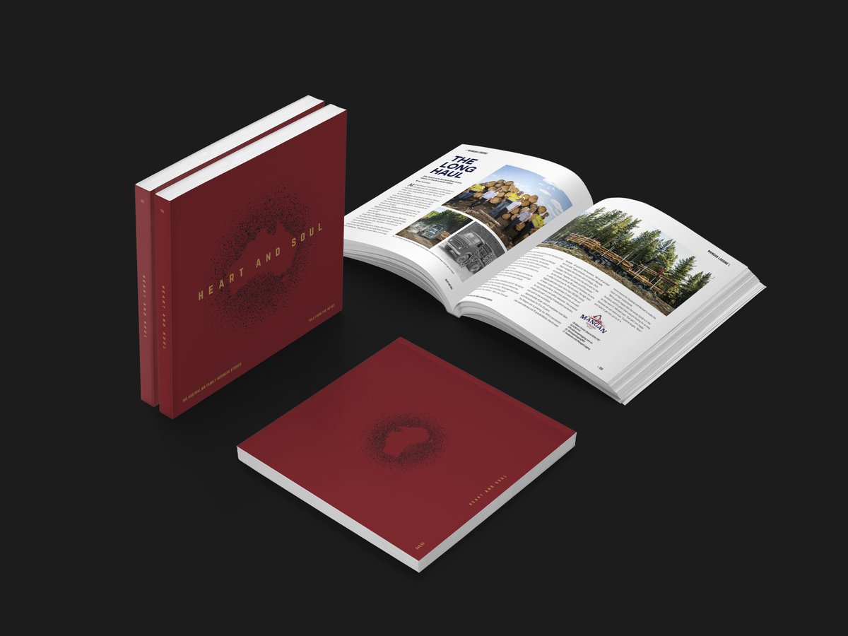 james_tindley's tweet photo. Our most recent publication Heart and Soul, featuring 100 Australian family owned businesses with 240 pages of beautiful photography and engaging stories, told from the heart. This premium book is available at: https://t.co/An4a5jOVxB
@fambizaus https://t.co/Dlr4BbuDmj