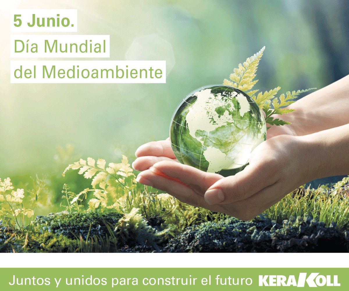 Kerakoll celebra el Día  Mundial del Medioambiente.

El mundo es nuestro hogar, cuidémoslo.

Kerakoll promueve la construcción respetuosa con el medio ambiente

#kerakoll #greenbuilding #diamundialdelmedioambiente
#WorldEnviromentDay #ForNature