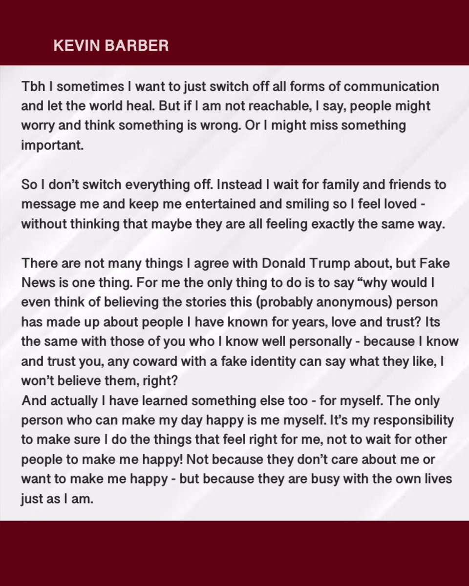 MAYWARDHAOFC's tweet photo. Just a reminder from Mr. Kevin Barber, that in spite of the worldwide crisis that we are facing right now, there are so many more things that we can be thankful for.

Please read &amp; share. Life is a wonderful gift from God. 

READY FOR MAYWARD 

@Barber_Edward_ @maymayentrata07 https://t.co/7eyo6AsXKY