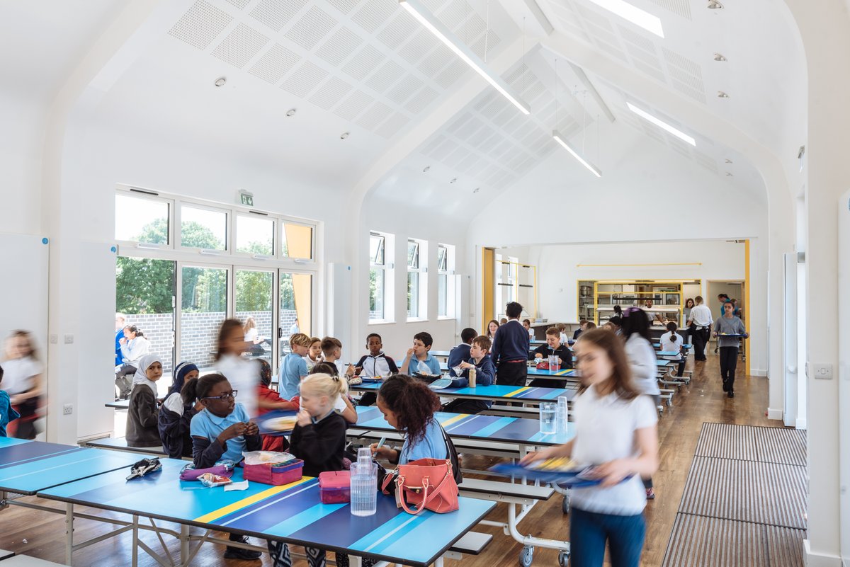 StudioLIMEuk's tweet image. Filton Avenue Dining Hall, Bristol 

#architecture #Bristol #design #education
