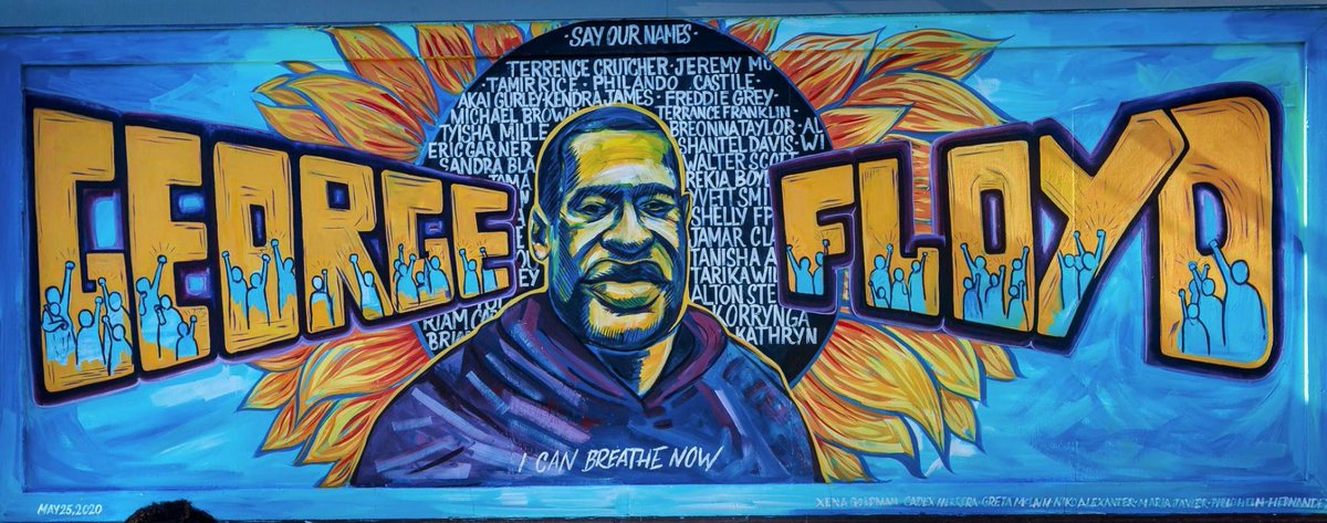 “We need justice for George Floyd. We’re broken & we’re disgusted, we cannot normalize this pain. No more senseless killings of human beings. No more seeing people of color as less than human. We can no longer look away.” — Beyonce #SayTheirNames  #RestInPower  #BlackLivesMatter  