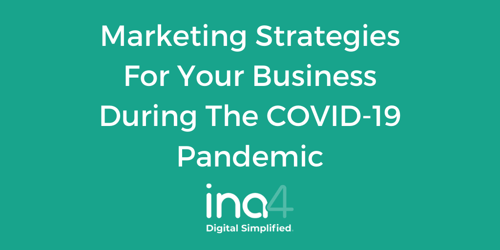 COVID-19 has forced businesses to switch to online services. 

We've written a blog post explaining digital marketing strategies to implement in your company: bit.ly/3cvYuio

Looking to adapt for the future? We're here to help:  ina4.com