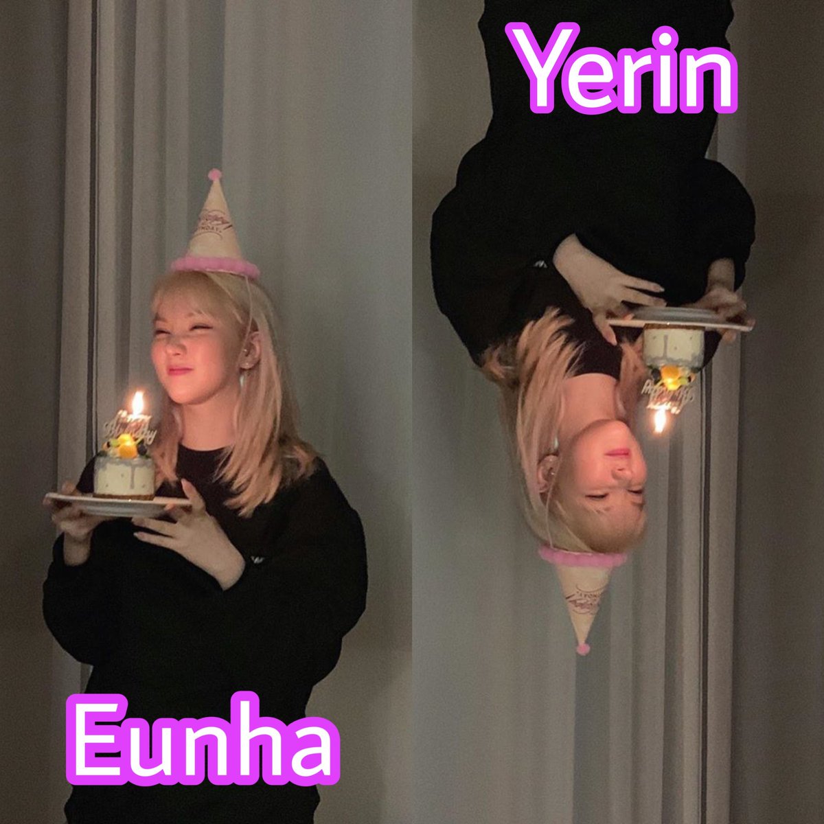 eunhafan30's tweet photo. When Eunha being yerin and
Yerin being Eunha
(^~^)(^v^) 🐰🐥
#은하 #Eunha #jungeunha #jungeunbi #여자친구 #정은비 #GFRIEND #Gfriend #EUNHA #YERIN #EUNRIN #2JUNG @GFRDofficial https://t.co/jTHq4LSeLo