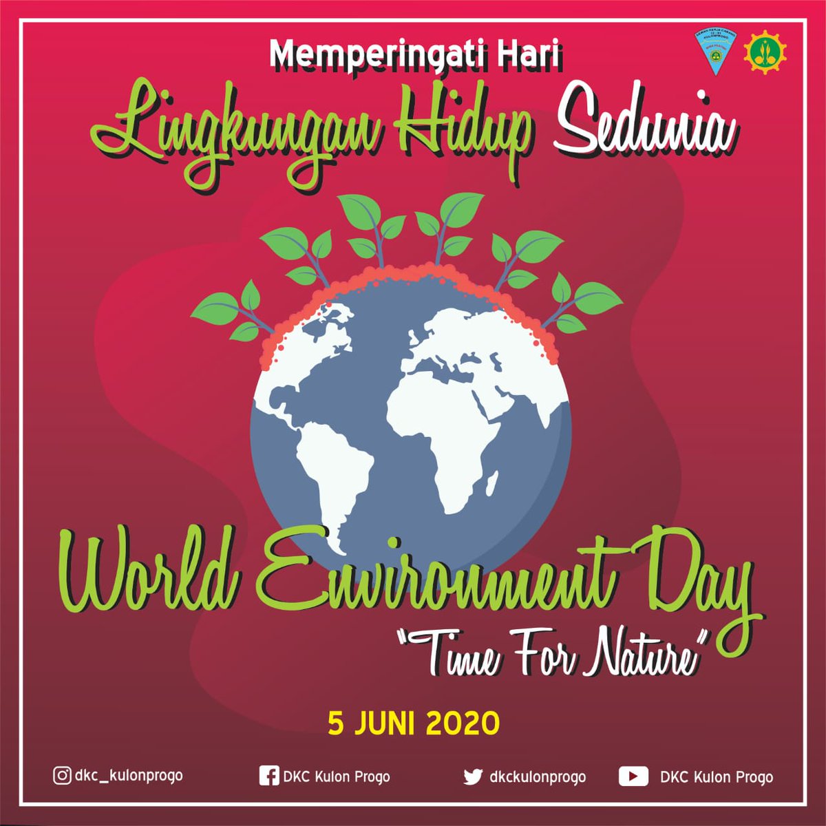 dkckulonprogo's tweet photo. HARI LINGKUNGAN HIDUP SEDUNIA

Hari ini 5 Juni adalah Hari Lingkungan Hidup Sedunia atau World Environment Day yang bertujuan demi meningkatkan kesadaran global akan kebutuhan untuk mengambil tindakan lingkungan yang positif bagi perlindungan alam dan planet Bumi. https://t.co/cYtJEZK0L3
