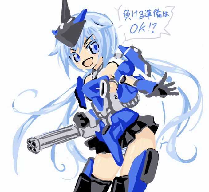 絵チャットで描いたやつっす!
#アリスギア #アリスギアお絵かき #FAガール 