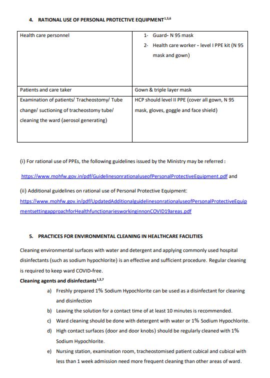 ANI's tweet image. Ministry of Health and Family Welfare issues guidelines for safe ENT (Ear, Nose, Throat) practice to minimise the spread of #COVID19 infection among ENT doctors, nursing staff, support staff, patients and their attendants.