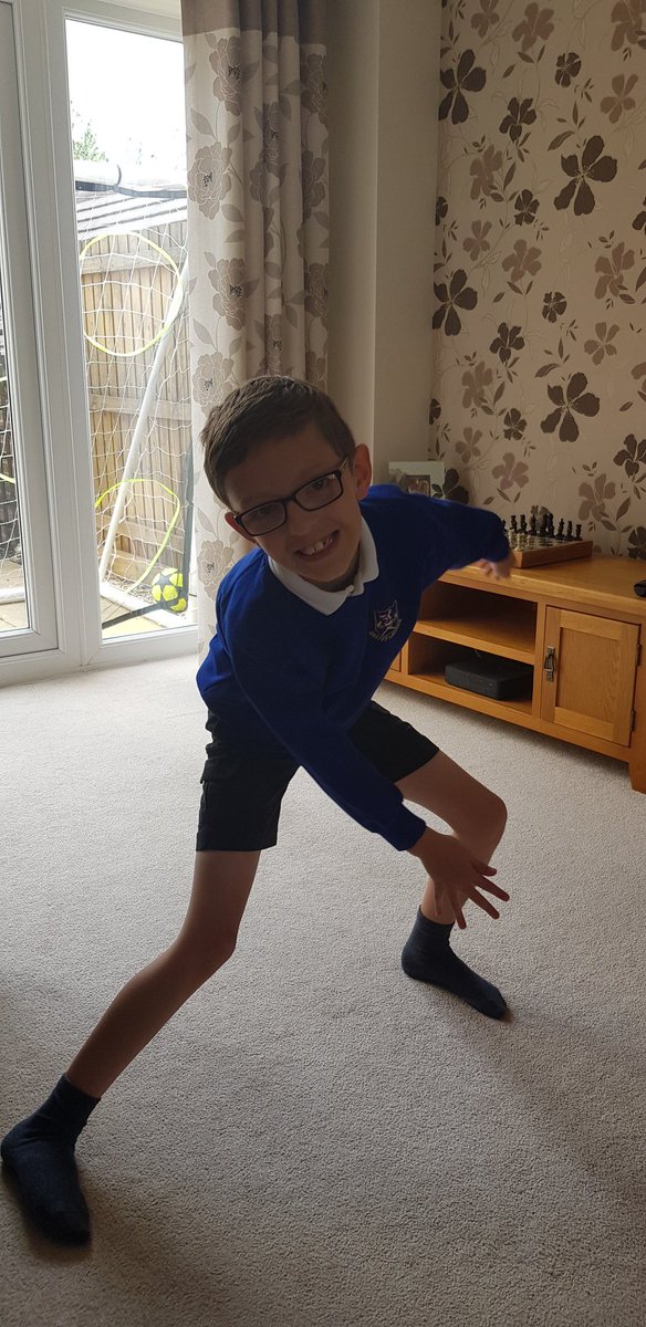 annabithelluk's tweet photo. @latimerprimary Tyler wanted to do PE with Joe as a school kid today #PEwithjoe #thinksomeonesmissingschool https://t.co/HzTiOqkyQe