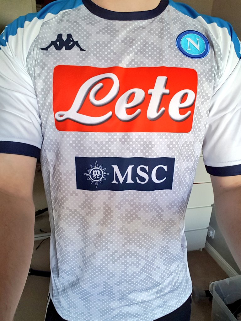 Day 70:Napoli third shirt, 2019/20.Jumped on the bandwagon with this one, delivered within 2 days of ordering despite coming from Torino and only cost €12. Nae regrets. 9/10. @homeshirts1  @TheKitmanUK  @ShirtsIsolation