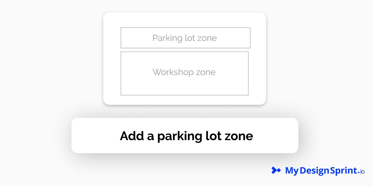 Here an advice to pimp your virtual design sprint whiteboard !!
#7 : Add a parking lot zone
More detail here : buff.ly/2TxHAcw
#designthinking #designsprint #innovation #remote #virtualwhiteboard #gvds #vdscollective #mural #miro #klaxxoon