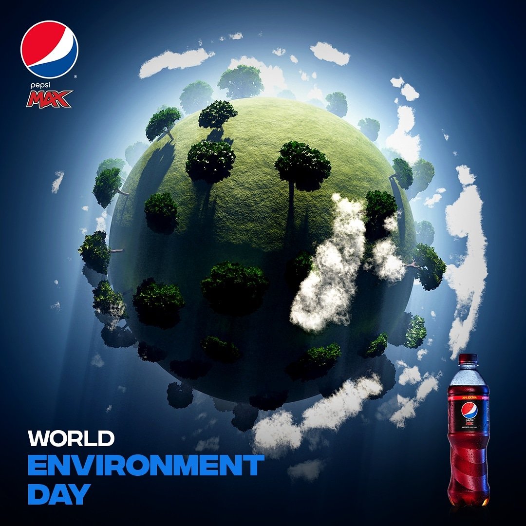 Pepsi_TZ's tweet photo. The air we breath, the food we eat and the water we drink all come from the environment around us! Let us take care of our environment today and everyday🌍
#PepsiTz #LiveForNowTz #PepsiMaxTz #IshiMpakaMax #LiveToTheMax #worldenvironmentday https://t.co/zMmdpsNYCn