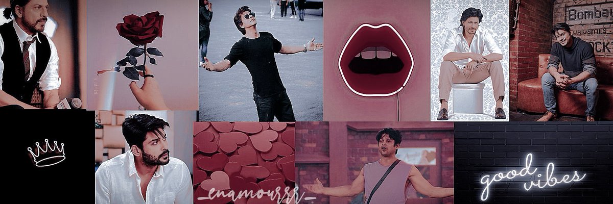 Header :- 7SRK x Sidharth @sidharth_shukla  @iamsrkReq by  @meanjupal @Dark_Horse_786_