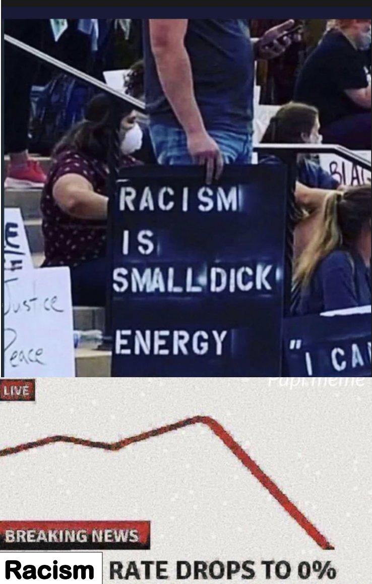 We did it bois, racism is no more