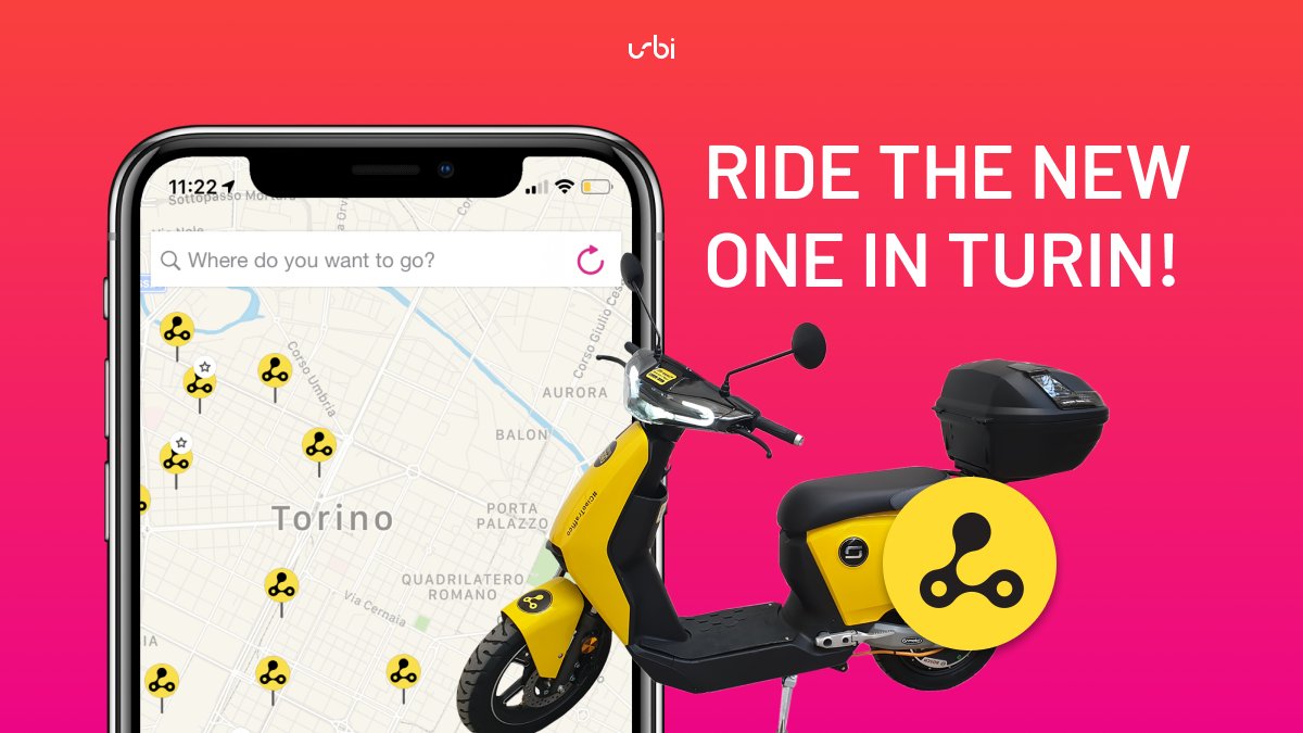 The second #scootersharing provider in Turin has recently arrived: #zigzagsharing . Ready to try it? On #urbi App Shop you can find promos to register or purchase minutes vouchers. The service is also available in #Milan or #Rome.  🛵🛵#sharedmobility #urbiapp #Mobility