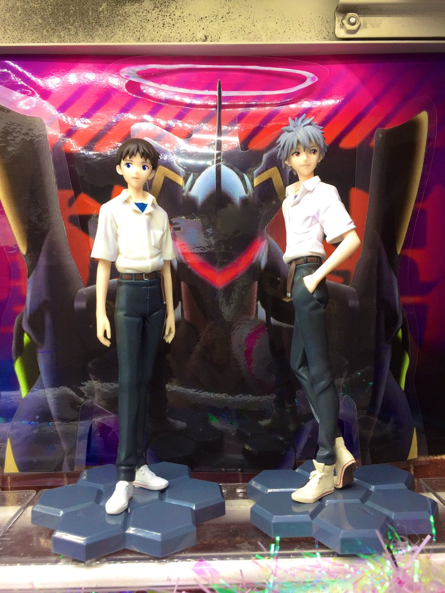 セガプライズ ヱヴァンゲリヲン新劇場版 プレミアム制服フィギュア 渚カヲル ミニディスプレイフィギュア シンジ カヲル 6月登場 みんなのエヴァンゲリオン ヱヴァ ファン