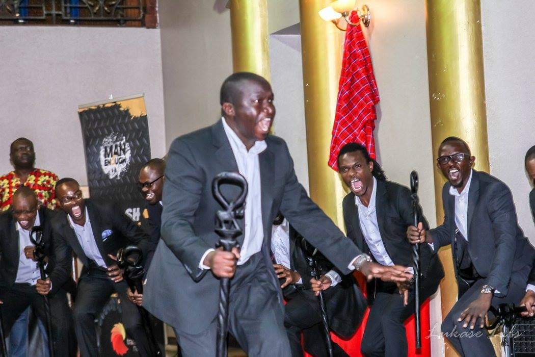 A chant in the Man Enough Graduation is a manly, creative and energetic presentation done by the graduating participants in their respective groups(Churches/Bases) showing the audience a summary of what they have learnt in the course of the Man Enough Experience #Chant #ManEnough