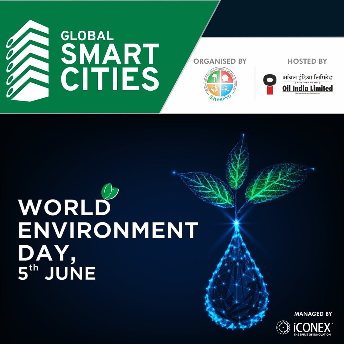 g_smartcities's tweet photo. Earth is like our home &amp; we must make efforts  to keep it clean &amp; green. On the occasion of #WorldEnvironmentDay let us promise to make it a better place to live!
#iCONEX #GSC #SHESPRO #WED2020 #saveenvironment #SaveEarthSaveLife #savetheplanet #StaySafeStayHealthy #COVID19 https://t.co/O8bf32mOoP