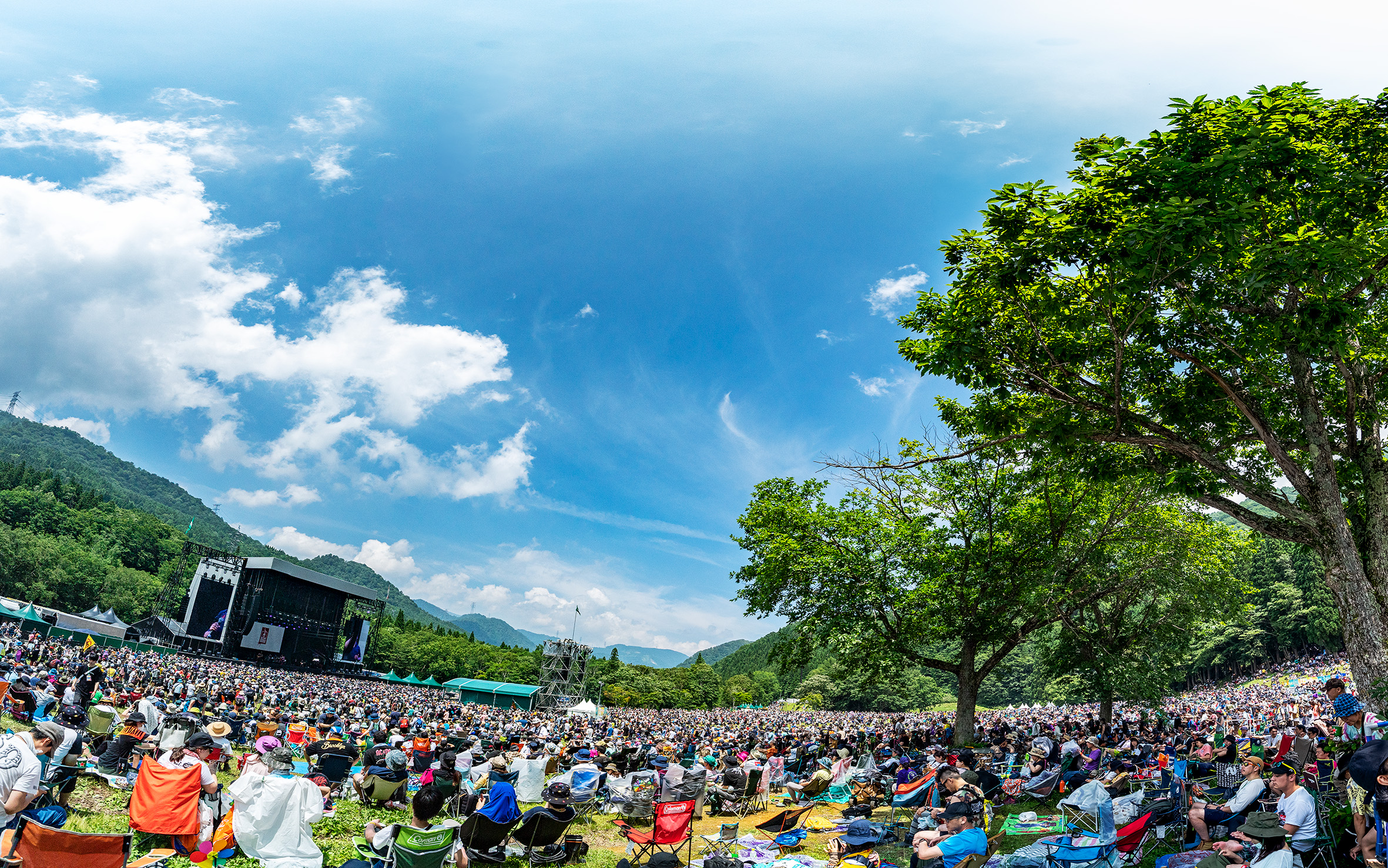 フジロック夏フェス"