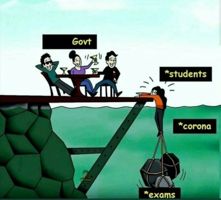 Kuldeep63408188's tweet photo. Life is very important for every student. In this situation,student's health matters not the exams.Promote all students of UG/PG include the final year also.RAISE YOUR VOICE UNTIL EXAMS ARE CANCELLED
#Promote_ug_pg_student #promote_all_college_students
@DrRPNishank
@narendramodi https://t.co/u8hgYTrLdB