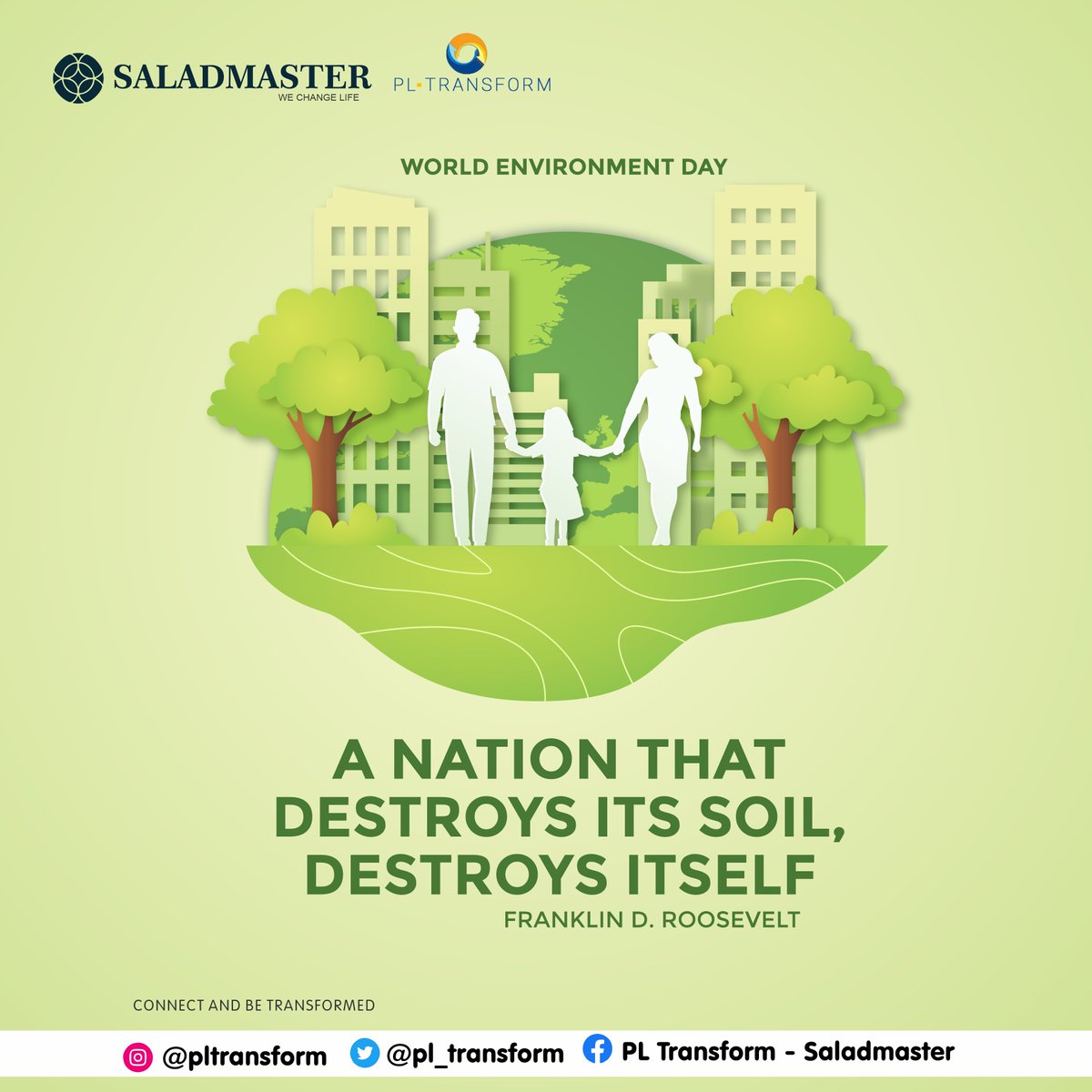 pl_transform's tweet image. “We abuse land because we regard it as a commodity belonging to us. When we see land as a community to which we belong, we may begin to use it with love and respect”. 
- Aldo Leopold

#WorldEnvironmentDay #pltransform #saladmaster #foodfriday