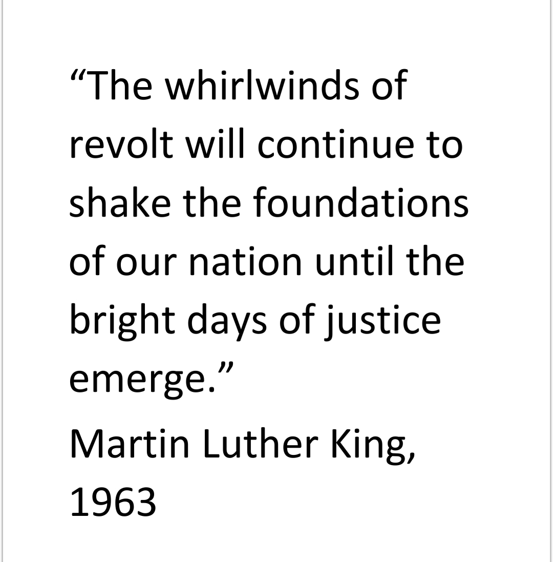 Responses to the killing of George Floyd from the staff at Luther King House - tinyurl.com/ydenenbu #BlackLivesMatter
