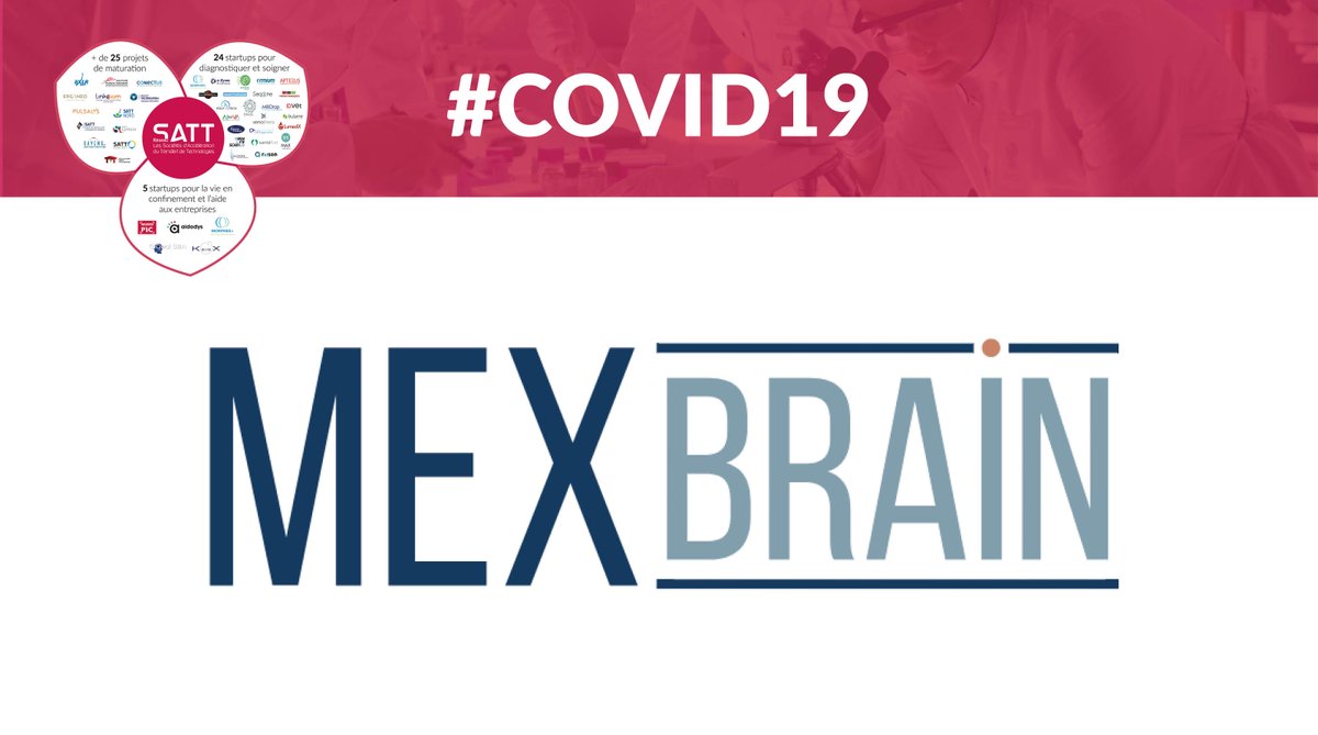 ReseauSATT's tweet photo. #COVID19 | #Mexbrain propose une nouvelle technologie pour le traitement des complications liées au COVID-19 👏 @Pulsalys @ReseauSATT
Toutes les initiatives : https://t.co/0vYTQhoHtd https://t.co/yxXhMNnx9M