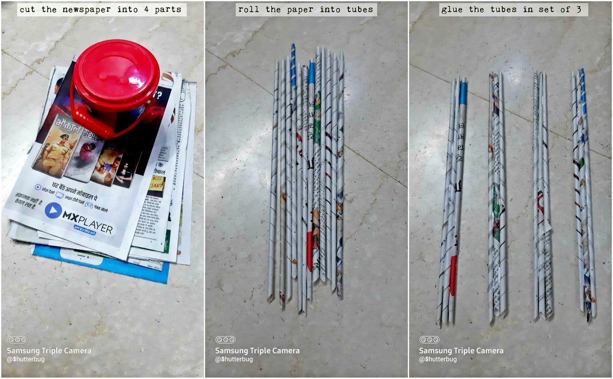 ASharma0102's tweet photo. #ResponsibleConsumption #ForNature - #Reuse #Newspaper to make #PhotoFrame 🖼️and #FramedCanvas

#WorldEnvironmentDay
 #SDG12 #ReduceReuseRecycle 
#AhlconIntl #Craftivities #Creative
@ShandilyaPooja @TinaCho73727901 @Hemab20

@PMOIndia @UNinIndia @moefcc @UNEP @GlobalGoalsUN @UNDP https://t.co/DfODgOGfCh