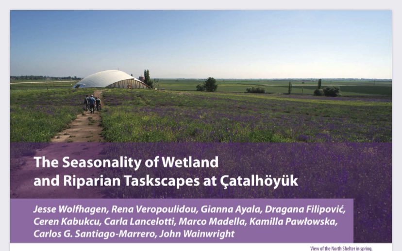 Our new article in Near Eastern Archaeology J on seasonality in Çatalhöyük has just been published. Thanks to all co-authors for this fantastic work journals.uchicago.edu/toc/nea/current